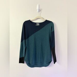 SMARTWOOL Womens Shadow Pine Colorblock Small Merino Wool Colorblock Gorpcore